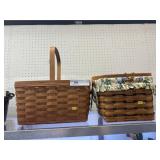 2 Longaberger Baskets
