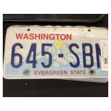 Washington License Plates