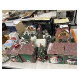 Porcelain Christmas Houses