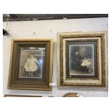 2 Gilt Framed Portraits