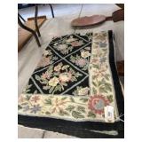 Floral Woven Rug