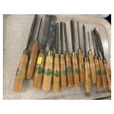 Set of Henry Taylor Wood Carving Tools