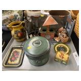 Contemporary Toleware w/ Diorama