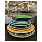 Assortment Fiestaware Plates