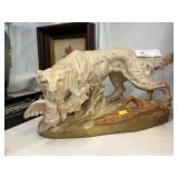 Royal Dux Porcelain Spaniel