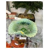Opalescent Pedestal Candy Dish