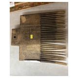 Wood Crafted Comb