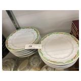 Ironstone Wheat Pattern Plates