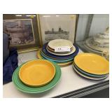 Fiestaware w/ Plates & Bowls