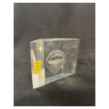Lucite Cased Sterling Coin