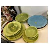 Grouping of Fiestaware Dinnerware