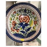 Gaudy Dutch Carnation Plate