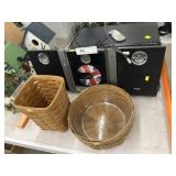 Electronics w/ Longaberger Baskets