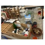 Typesetters Tray, Perfume Bottles & Decor