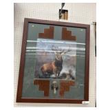 Framed Print of Elk