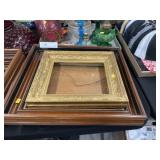 Walnut & Gilt Plated Frames