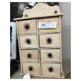 White Painted Spice Cabinet