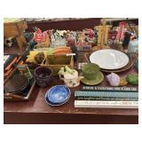 Woven Rug, Serving Dishes