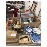 Record Albums, Collector Plates, Door Knobs