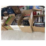 4 Boxes of DVDs