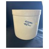 Bird Decorated Storage Crock