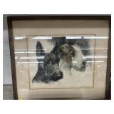 Framed Engraving
