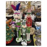 Wooden Nutcrackers w/ Figurine
