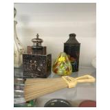 Toleware Bottle w/ Fluid Light Base & Brush