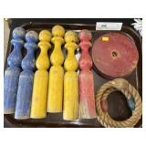 Vintage Ring Toss Game