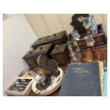 Canister Set, Planter & Flatware