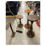 Wooden Stands w/ Shoe Lathe