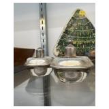 2 Sterling Topped Table Lighters