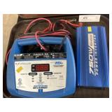 Battery Charger w/ Power Inverter