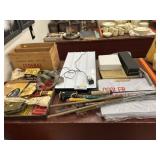 Paper Cutter, Shotgun Hulls & Cooler Bag