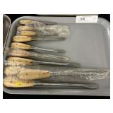 Wood Handled Screwdriver Set