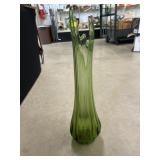 Avocado Green Swung Vase
