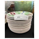 Adams Rose Dinner Plates