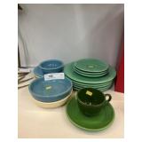 Fiestaware Plates w/ Bowls