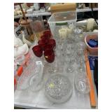 Assorted Stemware & Pattern Glass
