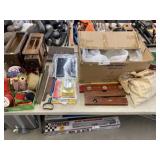 Ceiling Light, Levels, Sewing Machine Drawers