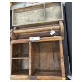 Divided Boxes w/ Towel Holder