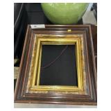 2 Deep Molded Walnut Frames