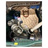 Storage Tote w/ Miscellaneous