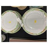 Ironstone Wheat Pattern Plates