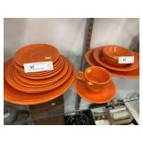 Grouping of Fiestaware Dinnerware