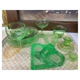 Assortment Uranium Glass