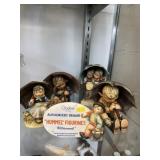 5 Hummel Figurines