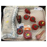 Pin Cushions w/ Sewing Supplies