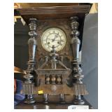 Walnut Cased Wall Clock