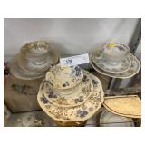 3 Bavarian Cups & Saucers